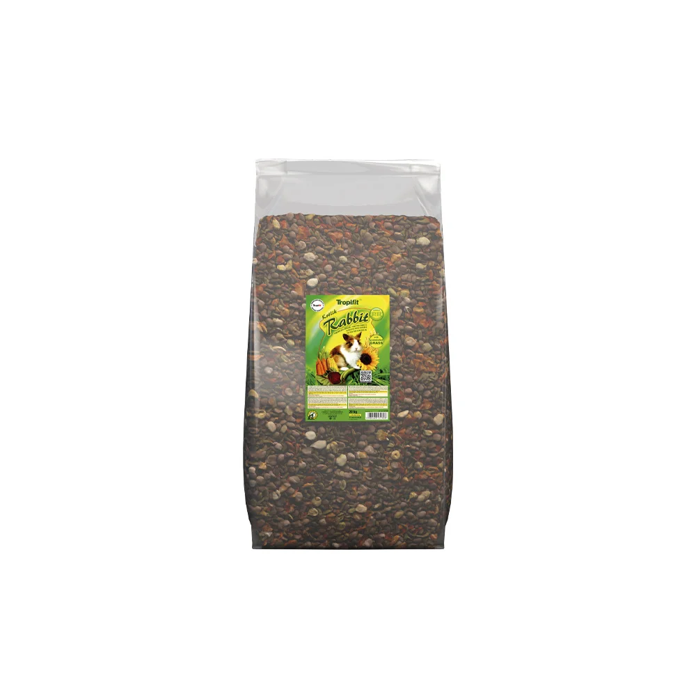 Tropifit premium rodent/rabbit coctail 1kq şəffaf qablaşdırma