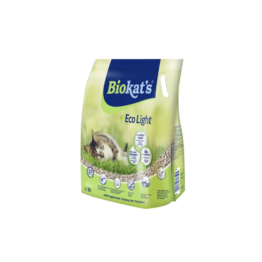 Biokat's Eco Light Tofu clumping cat litter, 5 L