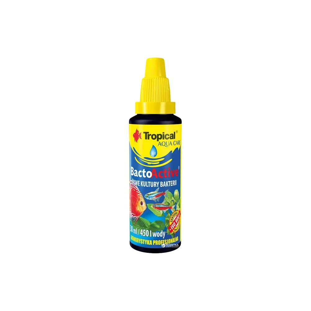 Akvarium suyu üçün qulluq vasitəsi Tropical Aqua Care Bactro Active 30 ml