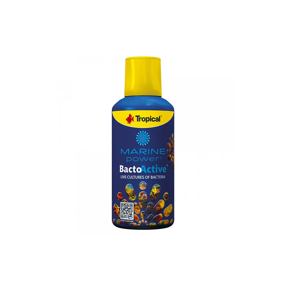 Tropical Bacto Active 250 мл Marine Power – Препарат для аквариумной воды