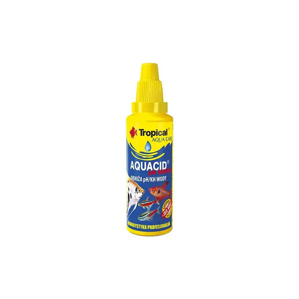 AQUACID pH MINUS – Akvarium suyu üçün pH azaldıcı (30 ml)