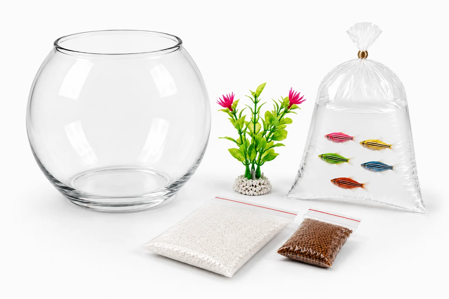 Hədiyyəlik Akvarium Seti - Rainbow Danio Set