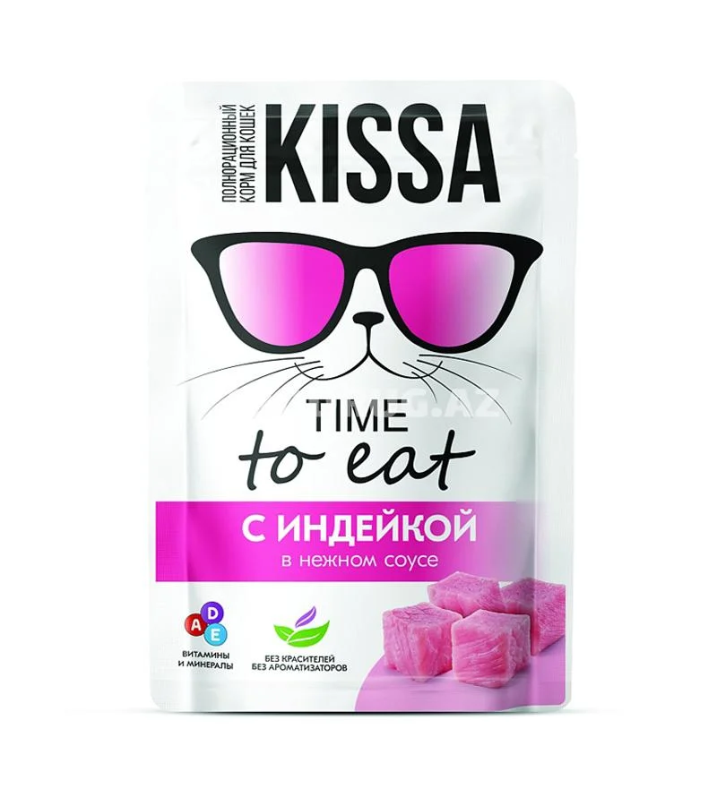 Kissa wet cat food with turkey 75 g