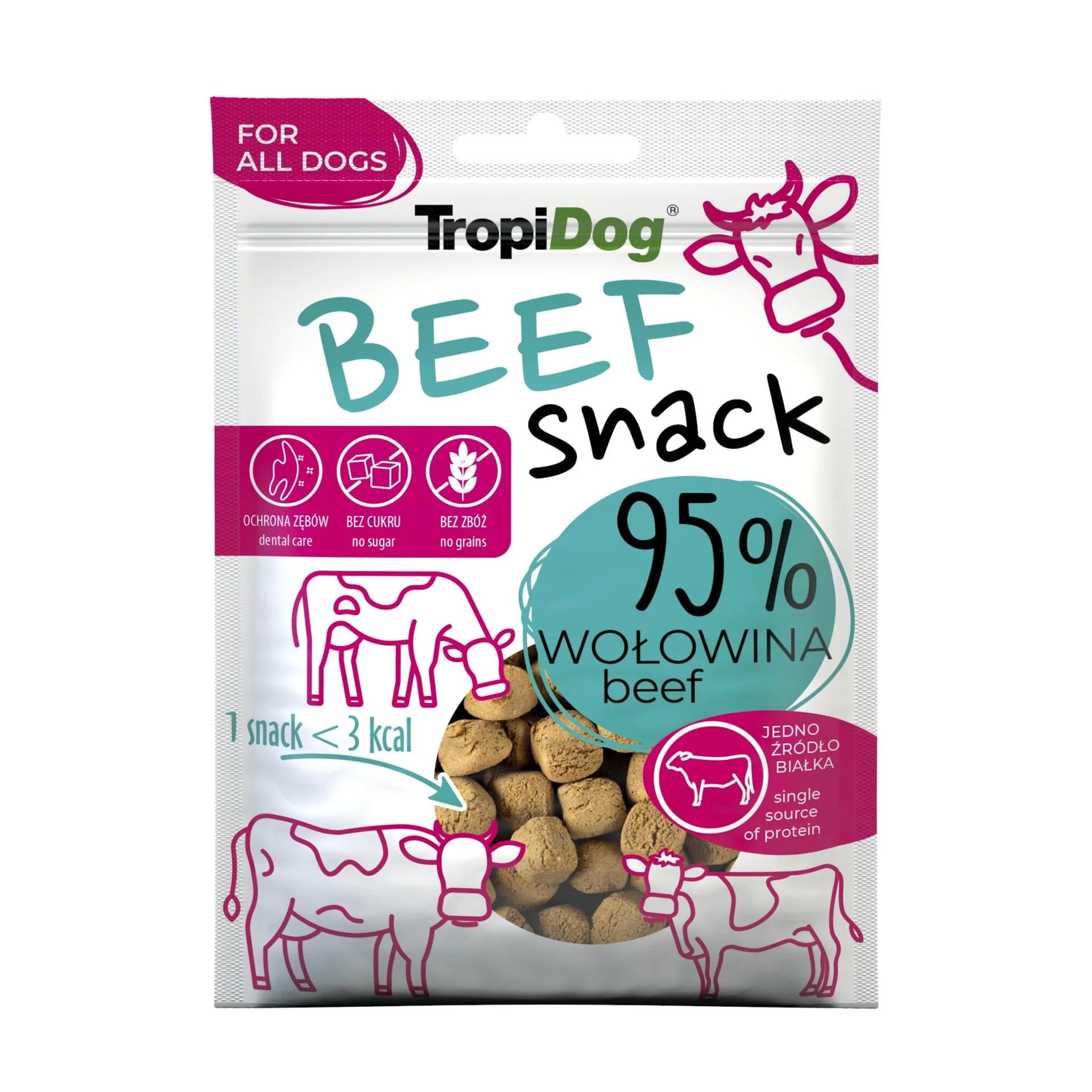 Tropidog it üçün ətli mükafat yemi