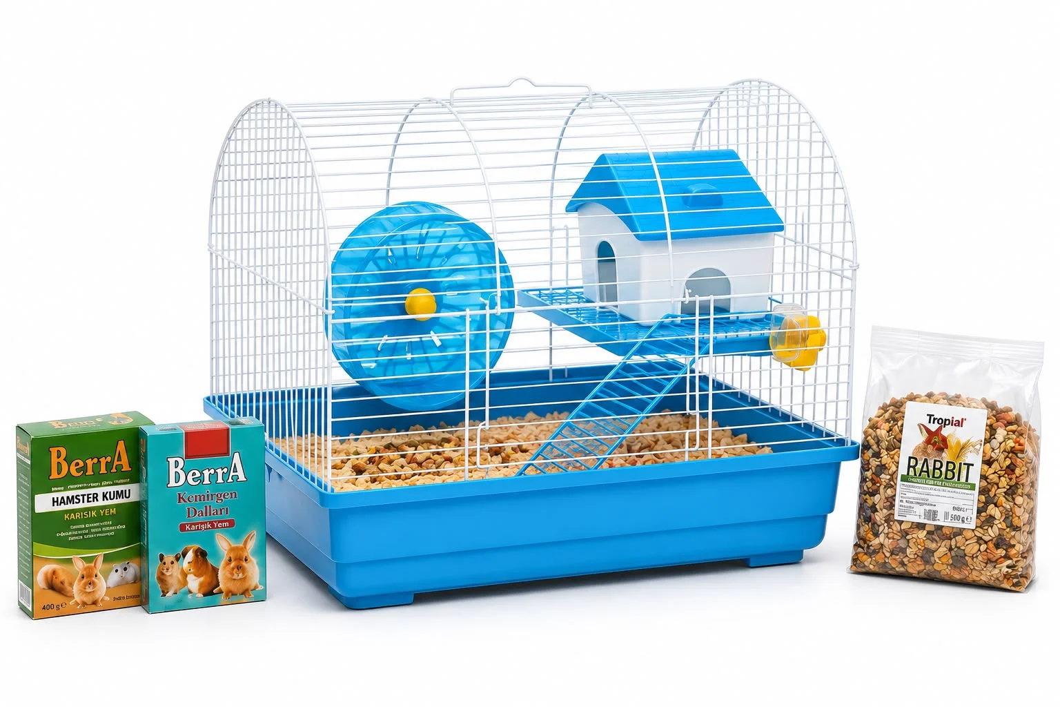 Cozy Home Hamster Dəsti – Qəfəs və aksesuarlar