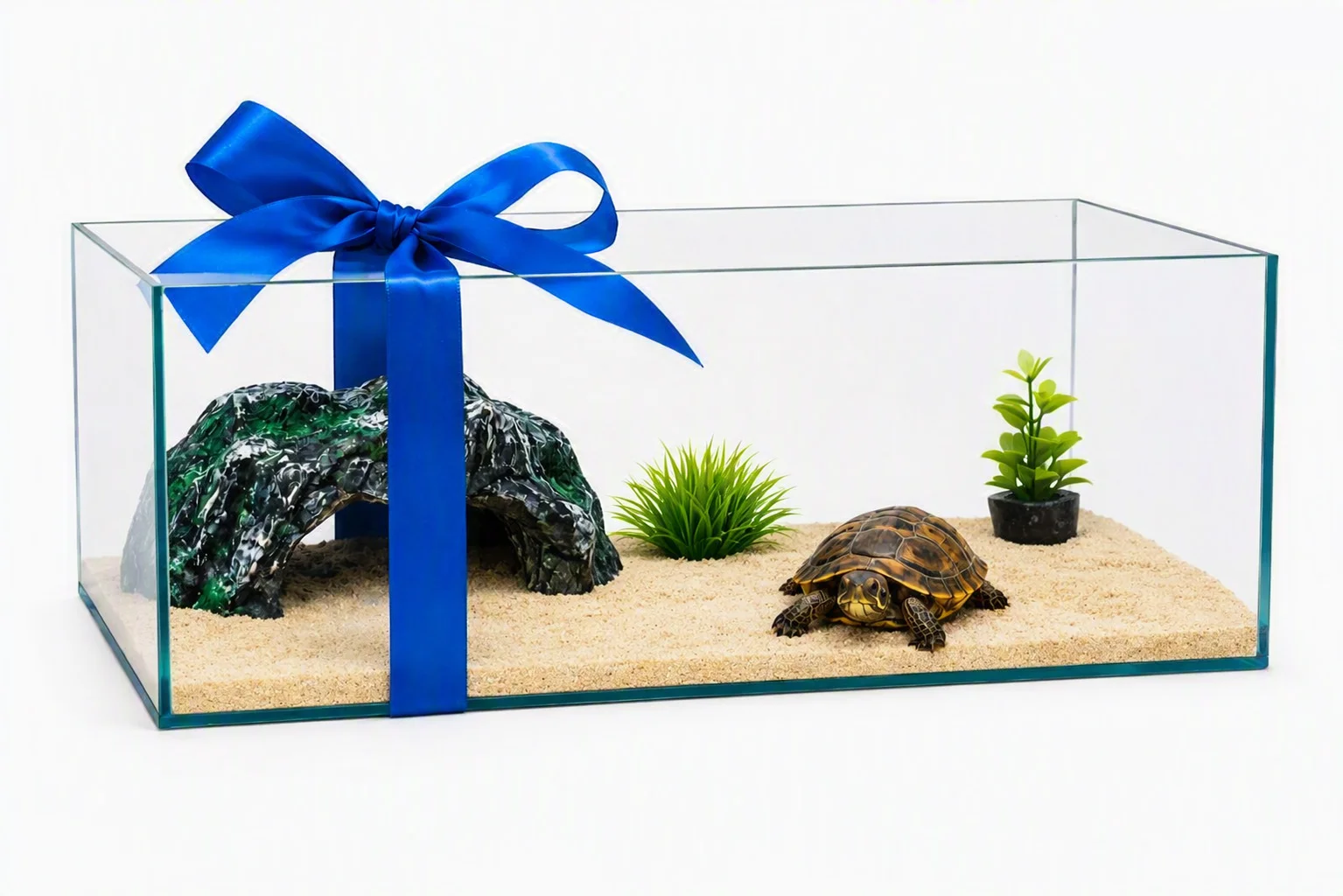 Happy Turtle Terarium - Tısbağa Seti